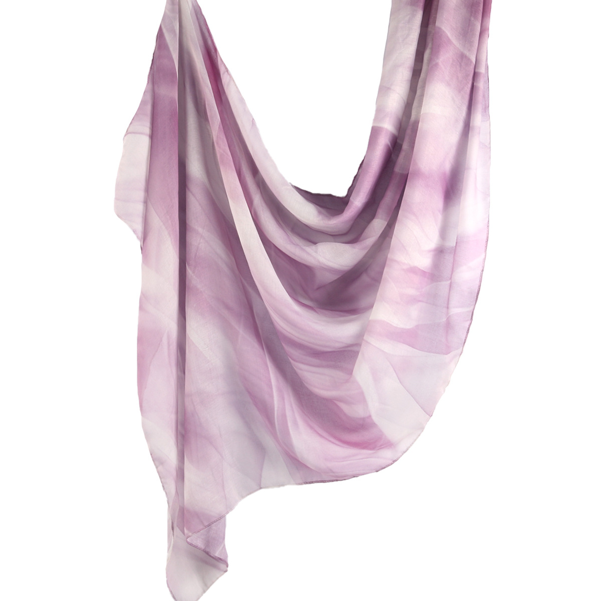 Picture of Best-Selling Watercolor Tie-Dye Cotton Scarf Arabian Satin Polyester Long Scarf Turkish Middle Eastern Scarf