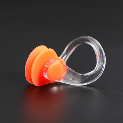Picture of Comfortable soft silicone nose clip swimming equipment children adult swimming supplies multicolor optional factory wholesale