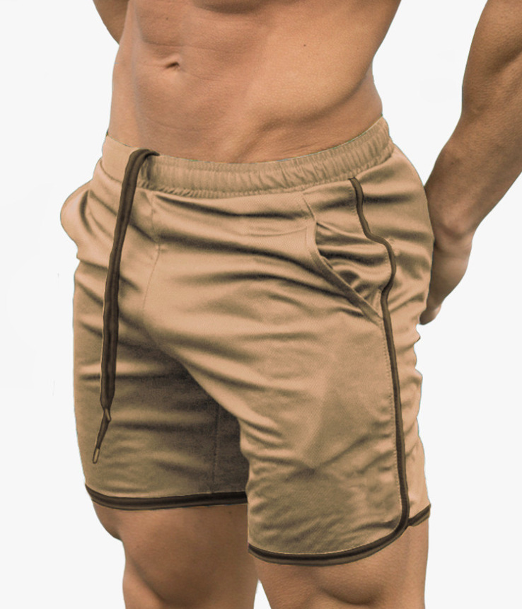 Picture of New Mesh Breathable Fitness Muscle Casual Sports Shorts Running Quick-drying Pants Summer Thin Training Beach Pants