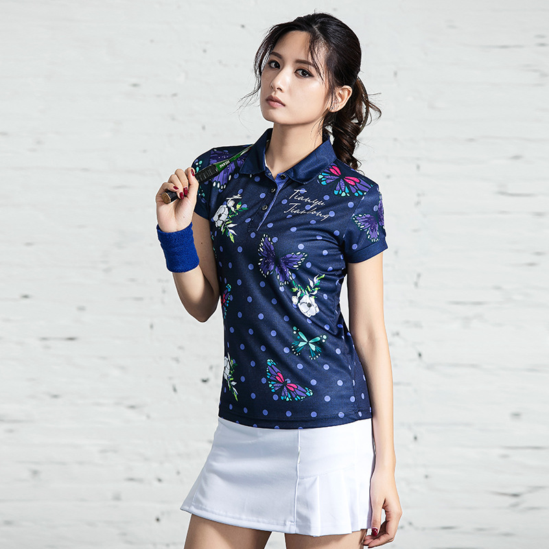 2020 badminton suit women's quick-drying sweat-absorbent tennis suit table tennis suit sportswear wholesale a generation of hair