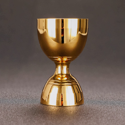 Picture of Indian-style wine measuring device Full Cup bartending double-headed measuring cup 30/60 bartender special oz cup Jigger