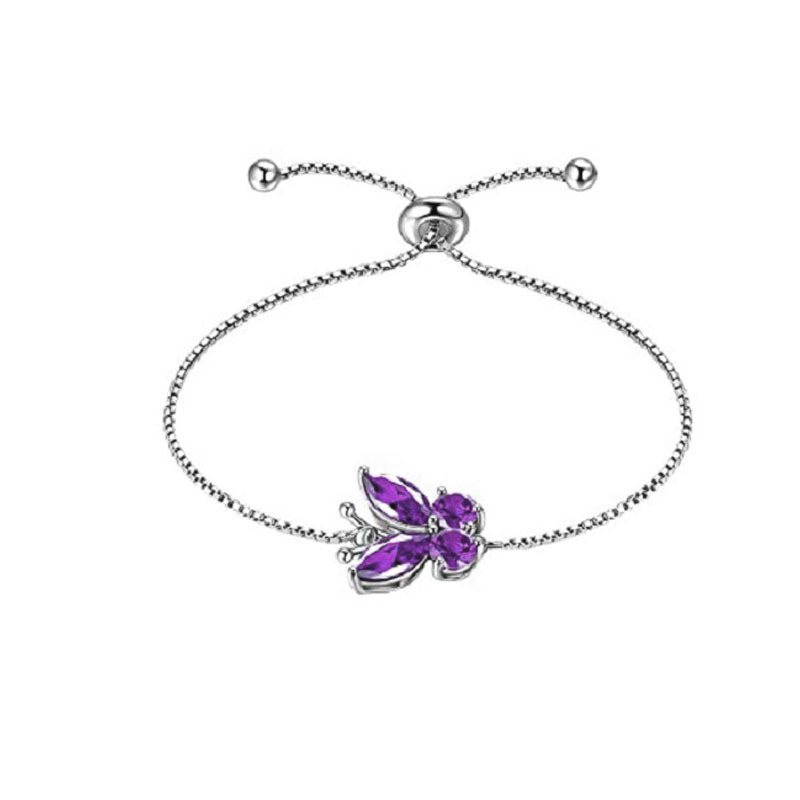 Picture of TEMU Cross-border New Butterfly Ring Earring Necklace Female European and American Animal Butterfly Pendant Clavicle Chain Jewelry suit