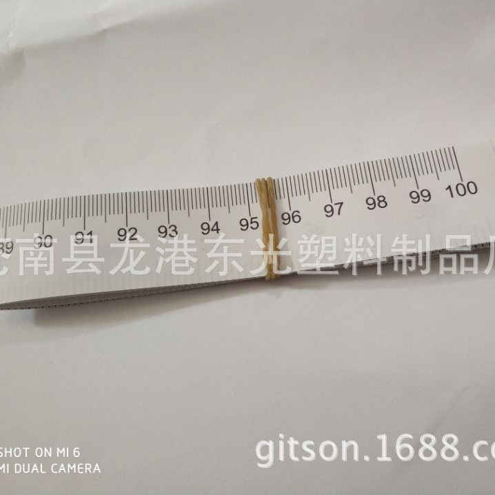 1 meter paper ruler one side inch one side centimeter spot sale