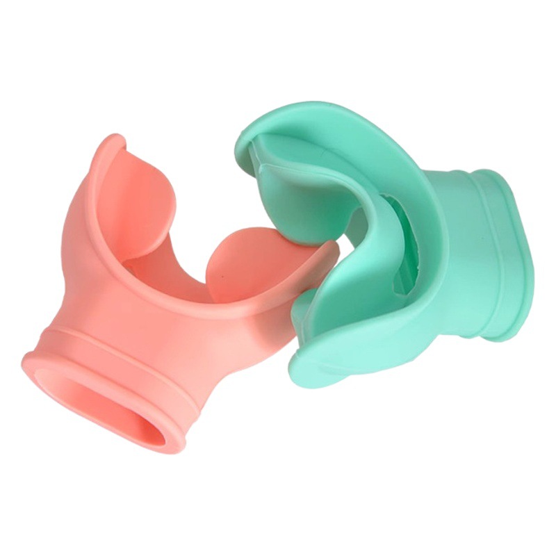Picture of Silicone Surf Mouth Secondary Head Regulator Mouth Snorkeling Breathing Tube Silicone Mouth Snorkeling Universal Mouth