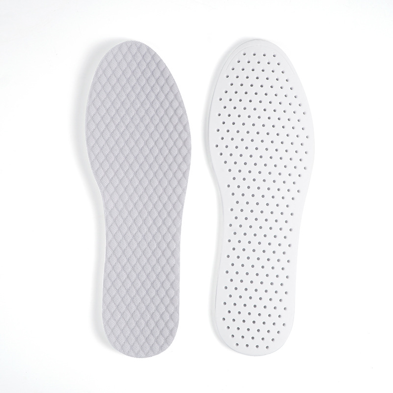 Picture of Sports Insoles Absorb Sweat, Pu Breathable Leather Insoles for Women, Soft Sole, Comfortable, Cuttable, Thin Summer Style, Shock-Absorbing, with a Feeling of Stepping on Poop