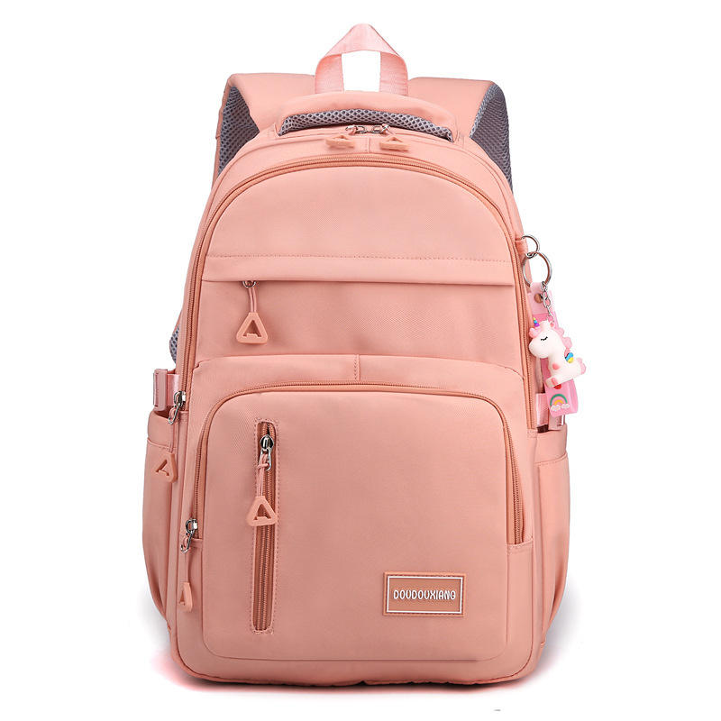 Picture of Korean Style Nylon Cloth Schoolbag Girl's Simple Large Capacity Primary School Student Backpack Women's Fashionable Campus Junior High School Student Backpack