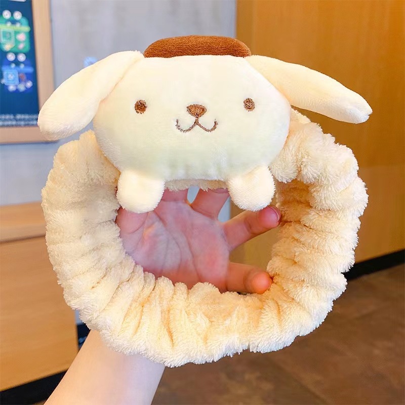 Picture of Special Headband for Face Washing for Women 2025 New Autumn and Winter Cute Bear Headband Hairband Hairpin Hair Accessory Plush Headwear