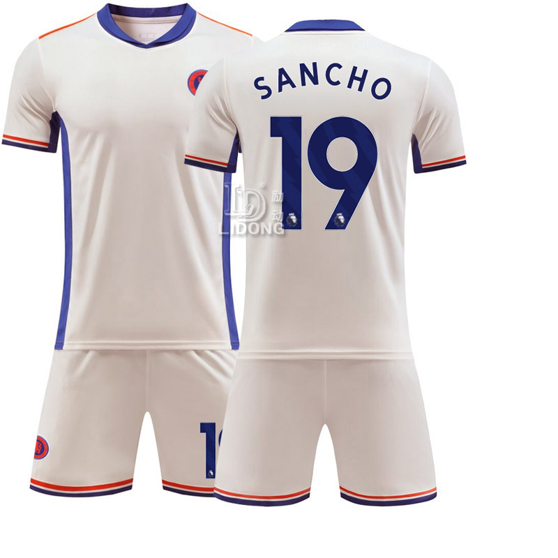 Picture of 2425 Chelsea New Away No.20 Palmer 8 Enzo 14 Felix Football Jersey suit