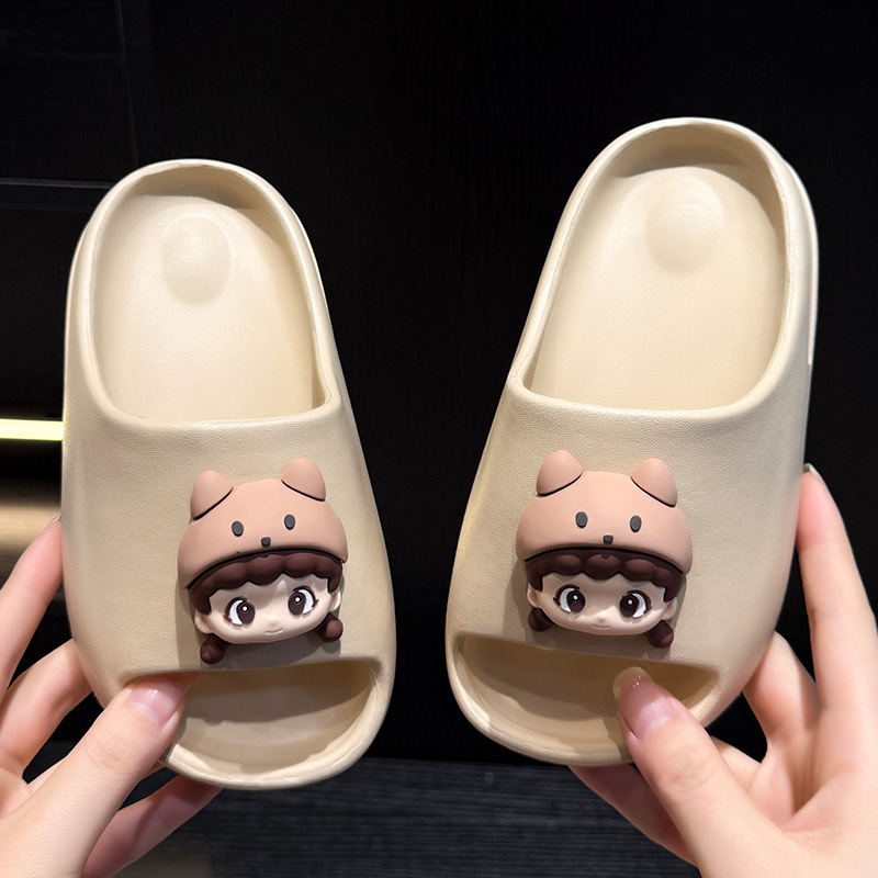 Cute Girls Slippers for Outer Wear Eva Kidsren's Slippers Women's Home Slippers Baby Boys Slippers Boys and Girls Shoes