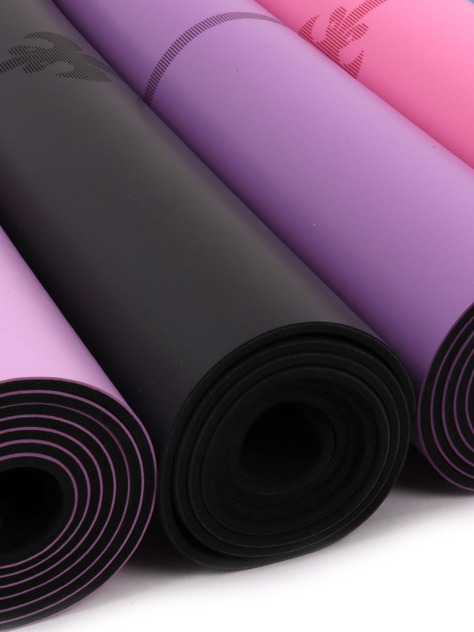 Dasheng Rubber Plastic Natural Rubber PU Yoga Mat Non-slip Sweat Absorbing High-end Tuhao Fitness Mat with Body Line Tuhao