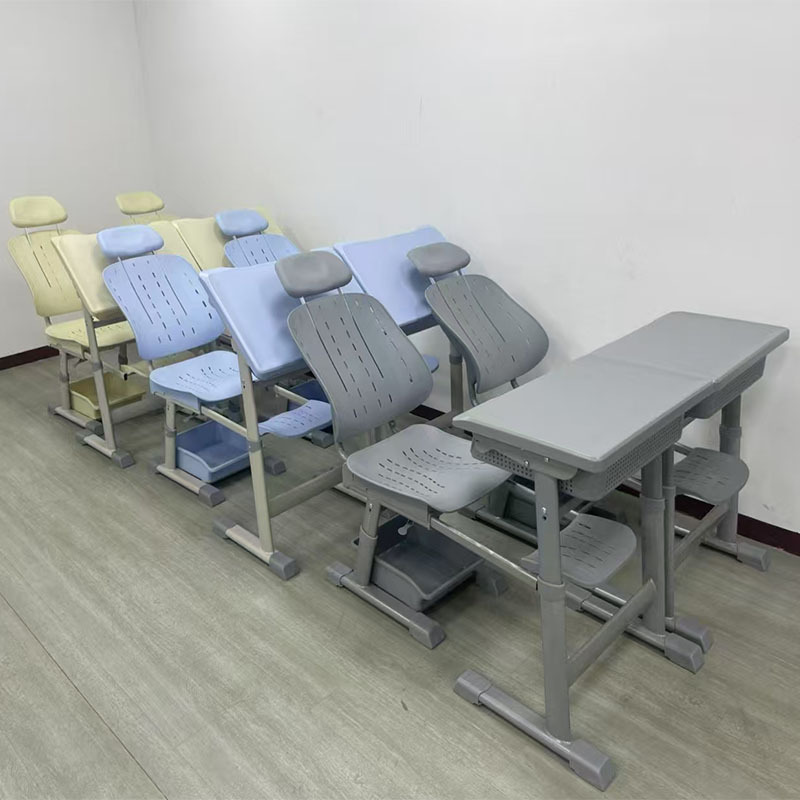 School Primary and Secondary School Students Lunch Break Desks and Chairs Training Cram School Reclining Folding Lifting Adjustable Multifunctional Desks and Chairs
