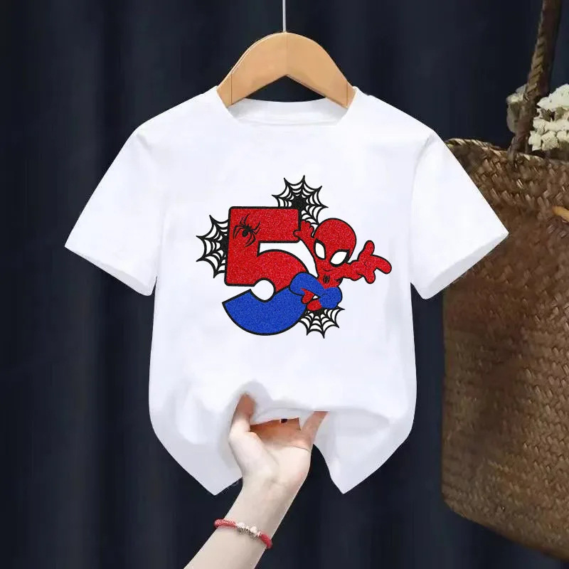 Picture of Cross-border foreign trade children's clothing fashion short-sleeved T-shirt 2025 summer new cuhk children's casual round neck T-shirt