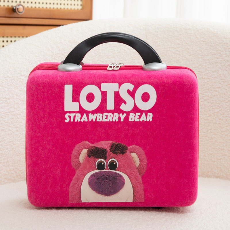 Felt Makeup Storage Bag Portable Children's Suitcase Accompanying Gift Box Customizable Large Capacity New Year Gift Box