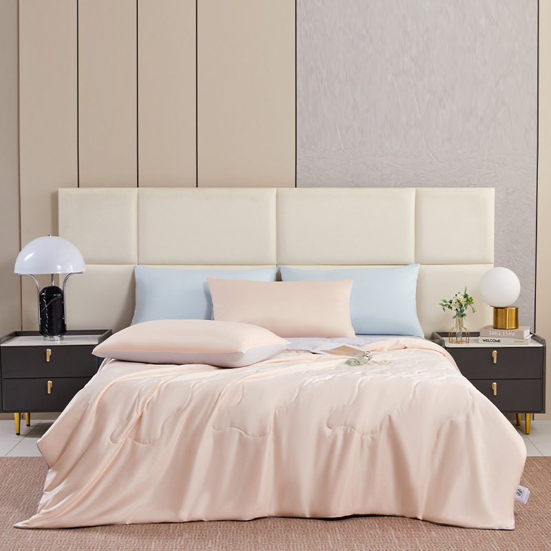 Modal Tencel Summer Quilt Light Luxury Summer Cool Quilt Home Air-conditioning Quilt Single Student Dormitory Quilt Factory Wholesale