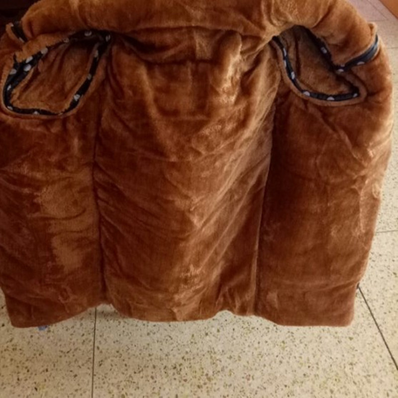 Inventory processing winter electric car windproof quilt cover plush fabric jacket sweater single-sided Velvet