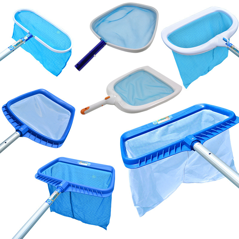 Picture of Swimming Pool Salvage Leaf Net Waterscape Pool Fish Pool Aluminum Alloy Salvage Net Reinforcing Encryption Aluminum Edge High-grade Cleaning Tool