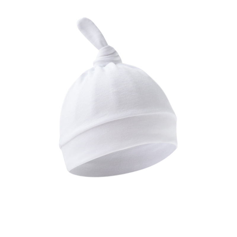 Picture of 2023 foreign trade baby pacifier hat single layer baby chirp hat baby tail hat children pullover hat