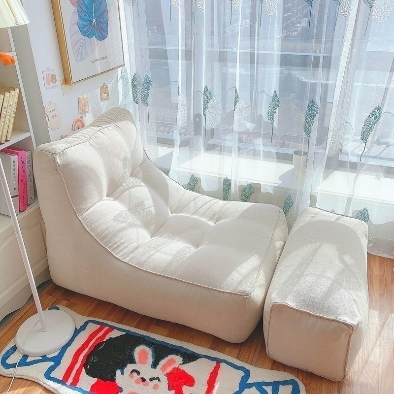 Lazy Sofa for Lying and Reclining, Suitable for Home Use, Tatami, Small Apartment, Single Recliner, Bedroom, Trendy Rental Room Small Sofa