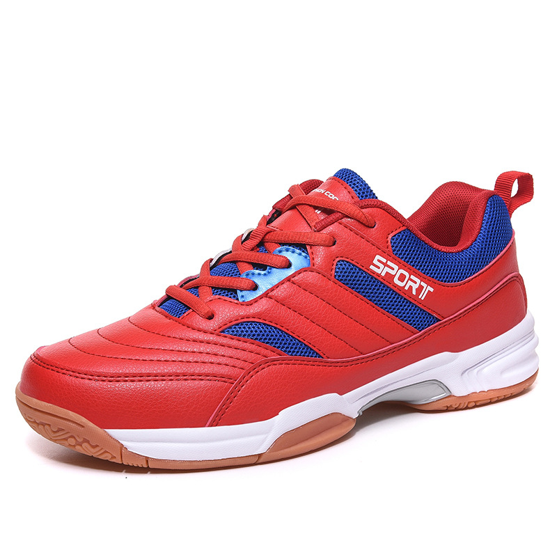 Picture of Cross-border plus size lightweight new public version professional badminton shoes men's elastic breathable student training tennis sneaker