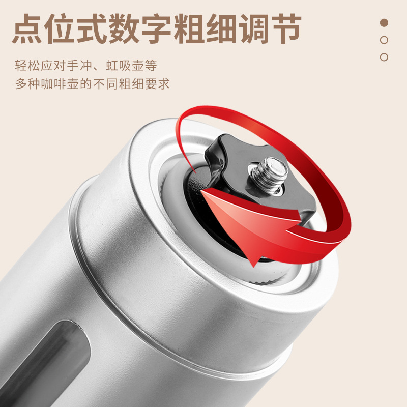 Picture of 2946 portable hand grinder coffee bean grinder manual grinder coffee machine hand grinder
