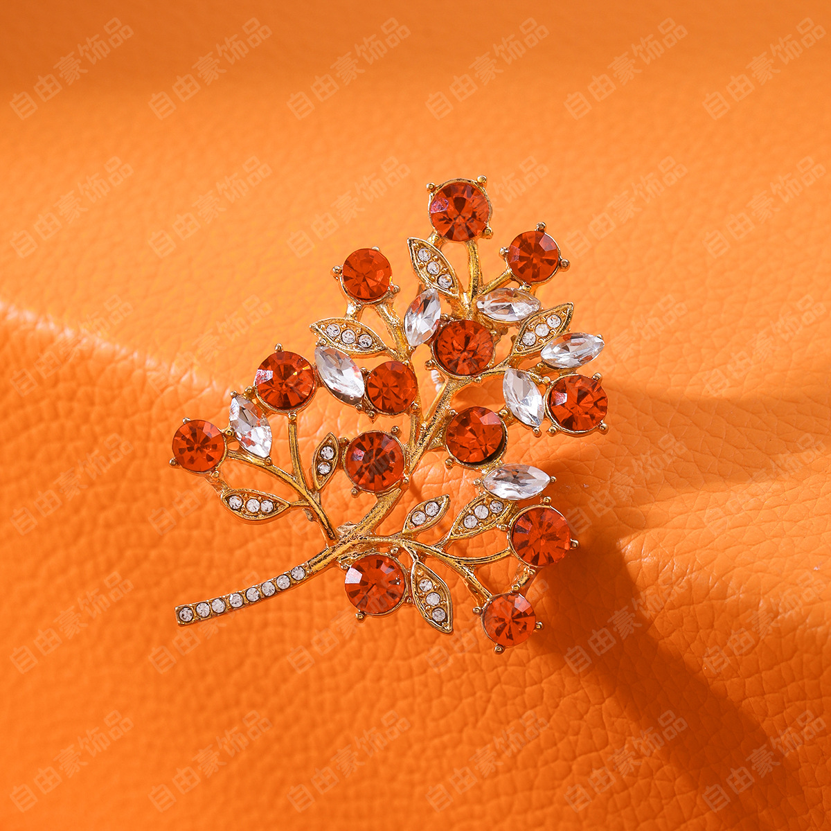 Picture of New High-grade Lucky Tree Brooch Ins High-end Clothing Accessories Diy Corsage All-match Exquisite Anti-walking Pin