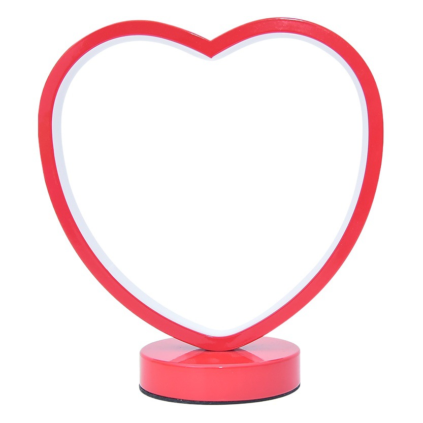 Picture of Creative red wedding everbright lamp new wedding room decoration wedding table lamp bedroom bedside lamp bride dowry lamp gift