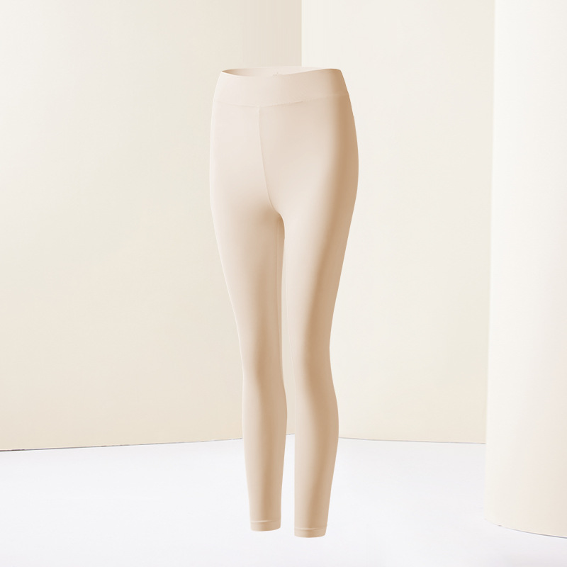 Picture of Hyaluronic acid skin care clothing ultra-thin 3 seconds quick-heating thermal underwear suit Seamless Seamless bottoming shirt high elastic mask clothing