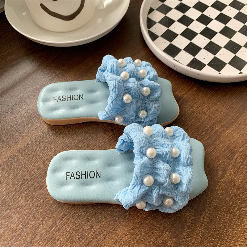 Picture of Children's Slippers New Little Princess Fairy Style Soft Bottom Non-slip Outer Dress All-match Casual Breathable Girls' Sandals