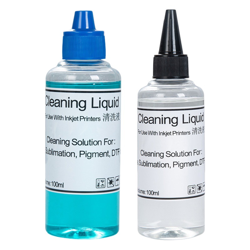 Inkjet Printer Nozzle Cleaning Fluid Nozzle Dye Pigment Cleaning Agent Export 100ml Port Cleaning Agent