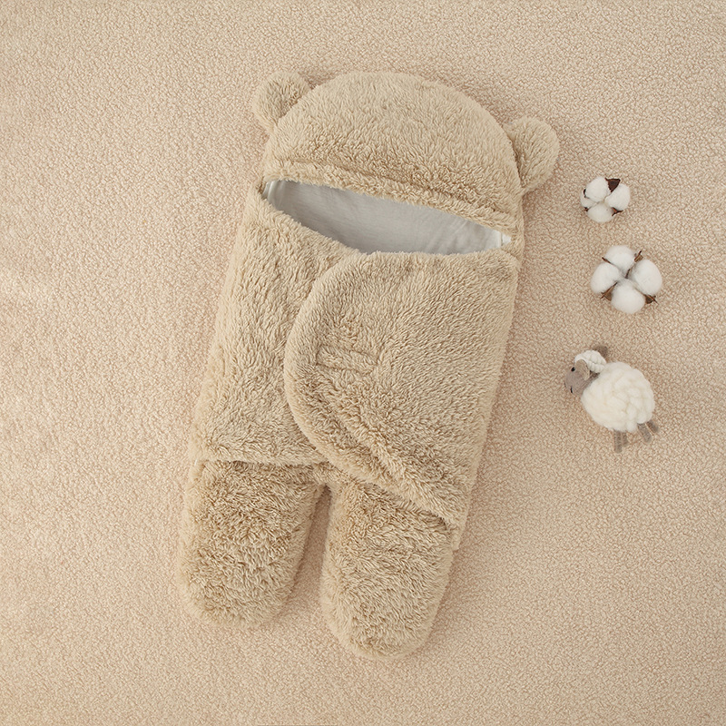 Picture of Baby Blanket, Newborn Anti-Startle Swaddle Sleeping Bag, Spring and Autumn Non-Padded Baby Wrap, Hot-Selling Cross-Border Product