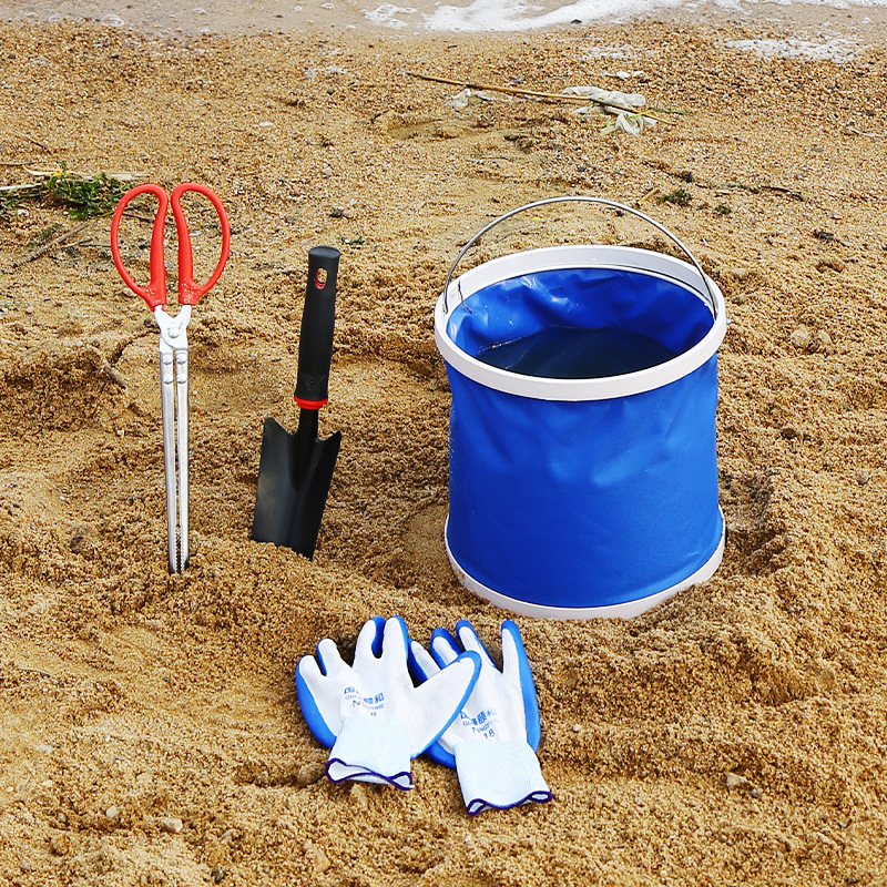 Picture of Sea-driving tools suit children's beach sand digging special shovel sea-driving clip sand digging small rake sea-driving shovel