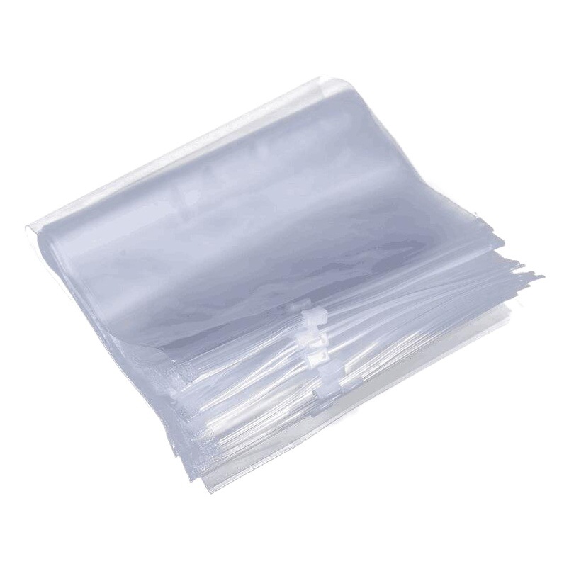PE Frosted Zipper Bag Cotton Clothing Universal Packaging Bag Towel Duvet Cover Thick Ziplock Bag Transparent Plastic Bag