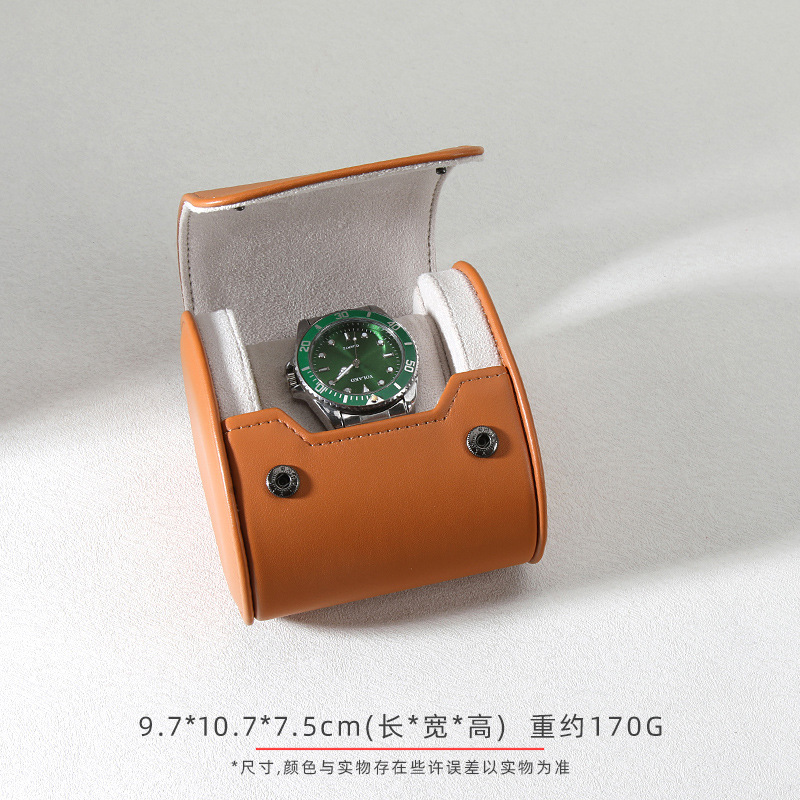 Picture of Portable 1-bit 2-bit 3-bit Watch Box Leather Watch Storage Box Famous Watch Mechanical Watch Wrist Watch Packaging Box