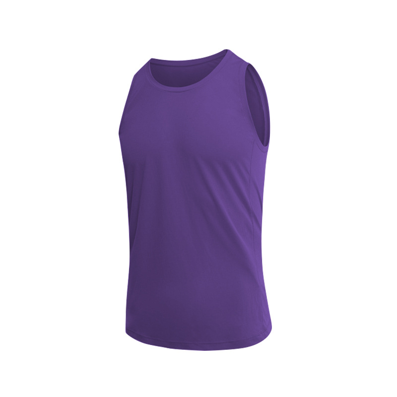 Picture of Professional Running Vest Breathing Square Wide Shoulder Traceless Quick-drying Loose Anti-wear Training Sports I-shaped Vest
