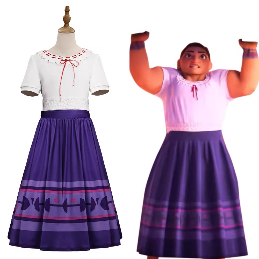 Picture of Magic Full House Luisa Madrigal Cosplay Halloween Costume