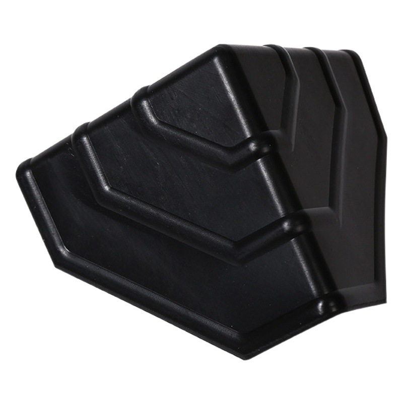 60*60 Packaging Plastic Corner Guards Carton Packaging Sealing Three-Sided Protective Cover Black Triangular Plastic Anti-Collision and Anti-