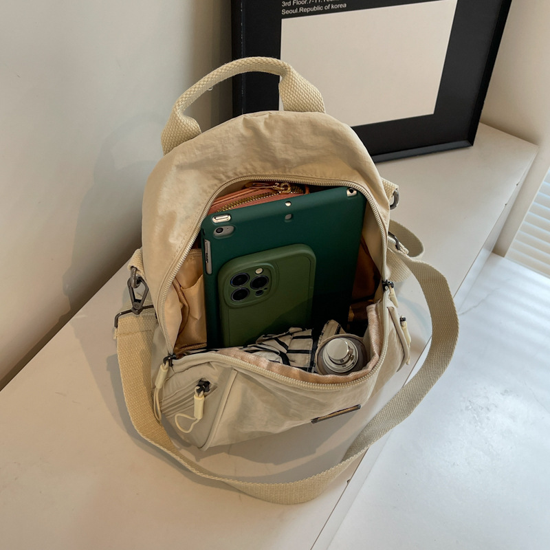 Picture of 2024 New Style Fashionable Nurable Schoolbag Large Capacity Travel Trendy Backpack Women's Crossbody Bag Lightweight Shoulder Bag