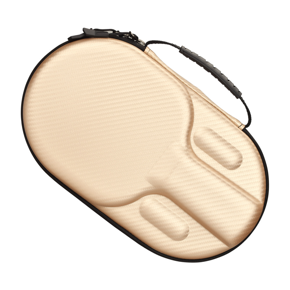 Picture of Oval Table Tennis Bat Set Hard Table Tennis Bat Bag Portable Table Tennis Bat Bag Hard Compression Resistant Two-beat Customization