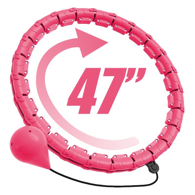 Hula Hoop That Won’T Fall Off, Detachable Splicing Waist Beauty Device, Sports Women’S Fitness Massager, Yoga Ring