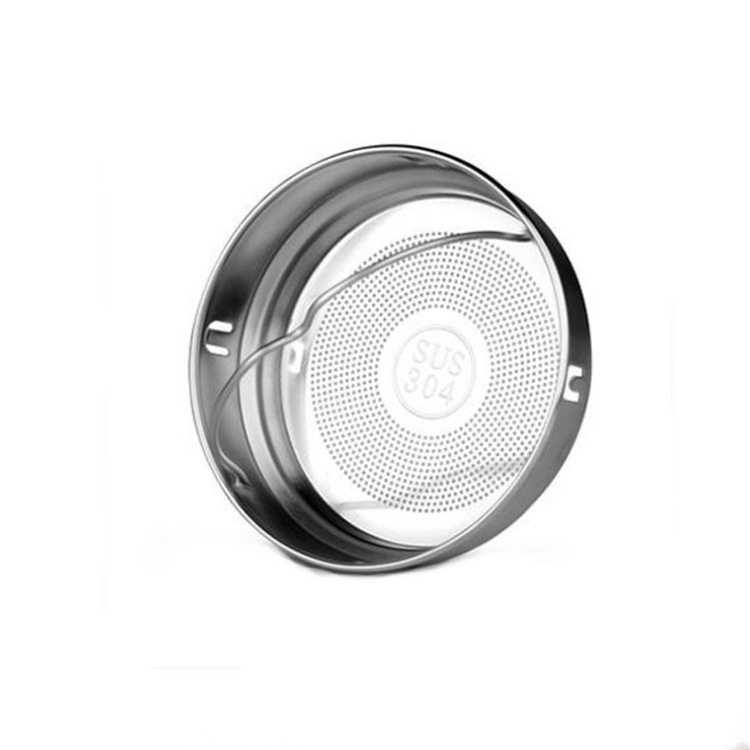 Picture of 304 stainless steel thermos cup filter tea drain tea filter glass cup tea partition ceramic cup tea net teapot accessories