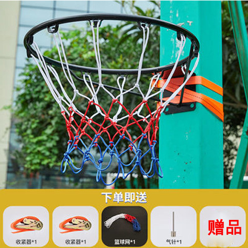 Picture of Basketball Rack Adult Standard Outdoor Basketball Frame Wall Mounted Shooting Rack Indoor Children Standard Basketball Basket