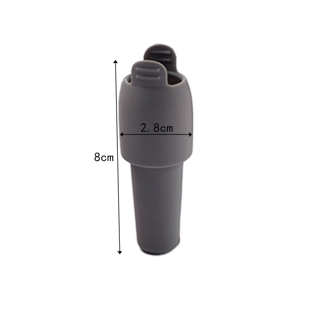 Picture of Universal Handles Wine Cork Soft Silicone Wine Cork Champagne Cork Double Sealing Anti-shedding Bottle Cork Wine Sealer