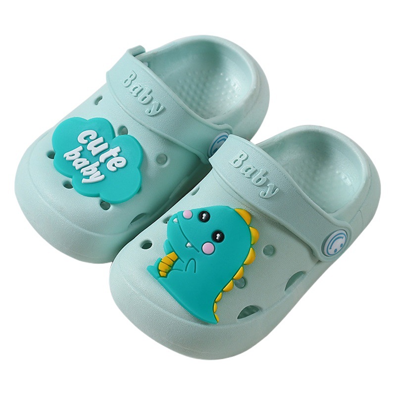 Children's Slippers Summer Indoor Non-slip Soft Bottom Slippers Children's Cave Shoes Baotou Baby Slippers for Boys and Girls