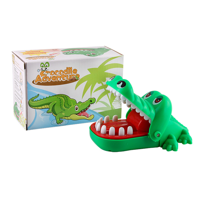 Picture of Cross-border export children bite hand trick toys variety of spoof decompression shark crocodile dog bite hand biting toys