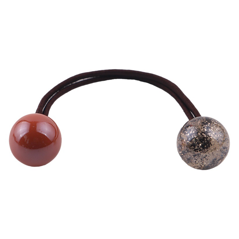 New Children's Hair Accessories Contrast Color Hair Ring Hair Rope Cute Korean Magic Beads Women's Rubber Tendons Headwear Braid Hair Rope