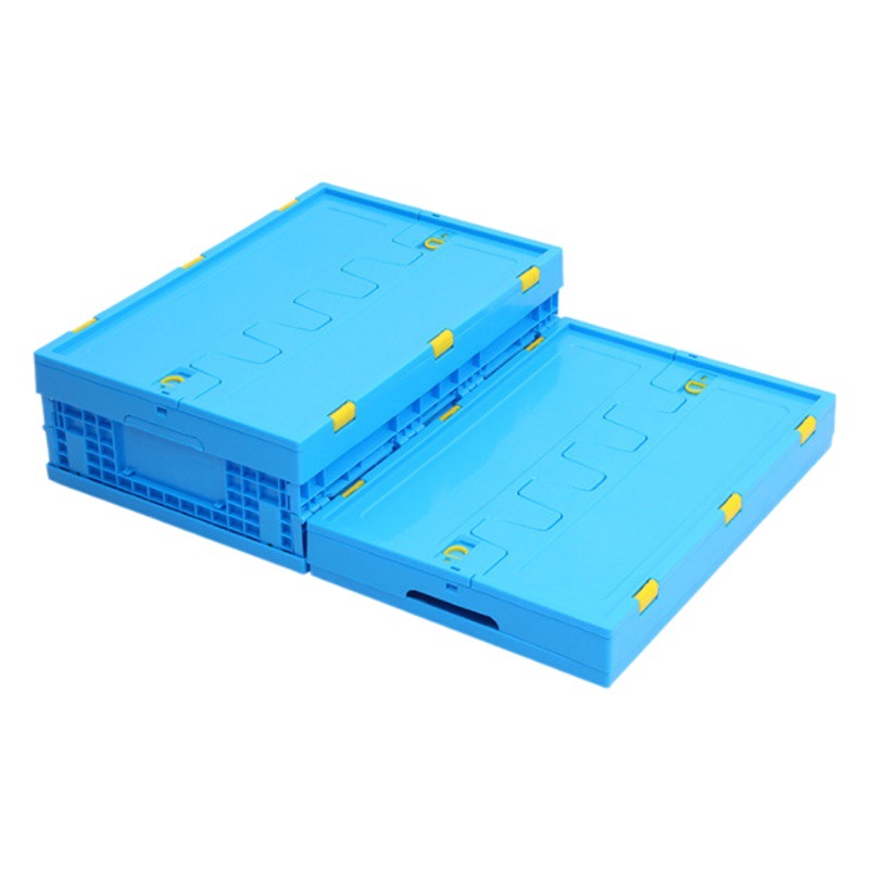 600-170 folding box with lid car accessories logistics box parts turnover folding packing box with lid