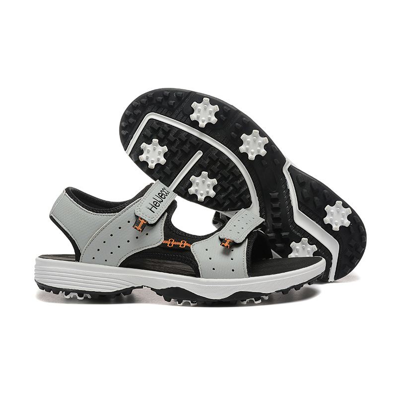 Golf Shoes Men's Sandals 2024 New Mai Le Aibu Craft Cross-country Wear-resistant Soft-soled Fashion Beach Shoes