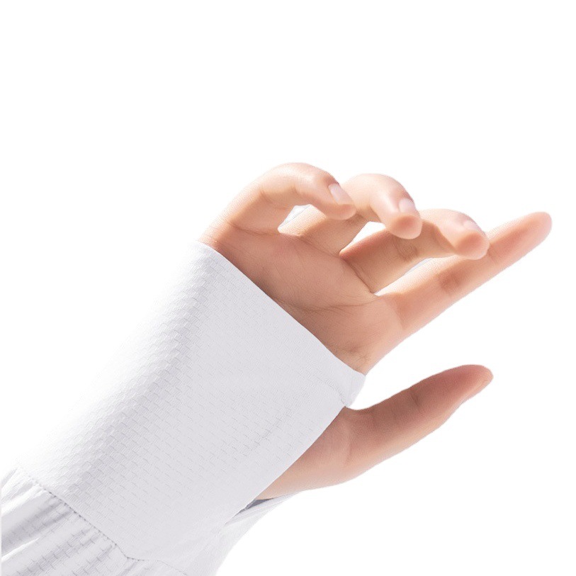 Sun protection clothing men's UV protection UPF50 + Ice Silk long sleeve breathable summer fishing thin skin clothing women's fashion coat