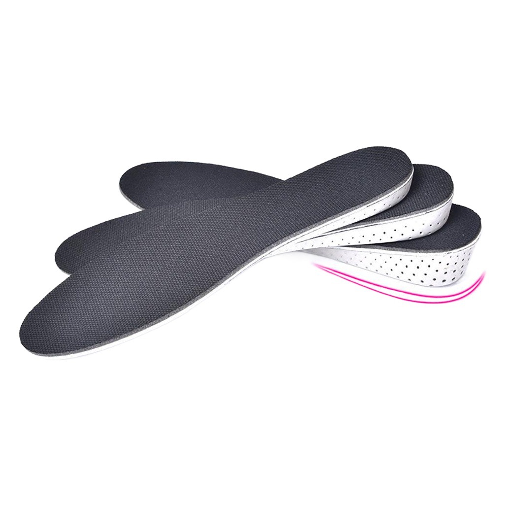 Heightening Insole 234cm Invisible Inner Heightening Pad Sports Breathable Warm Full Pad Men's and Women's Inner Heightening Half Pad