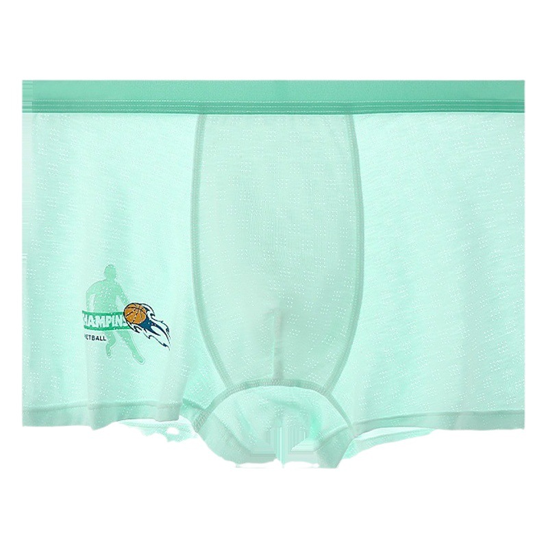 Picture of Youth underwear boys' extra fat boxers summer modal breathable boxers middle and high school shorts